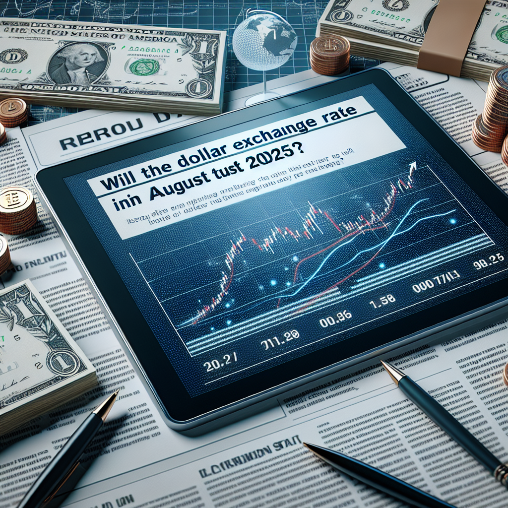 Ağustos 2025 Dolar Kuru yükselecek mi ? İşte son Detaylar