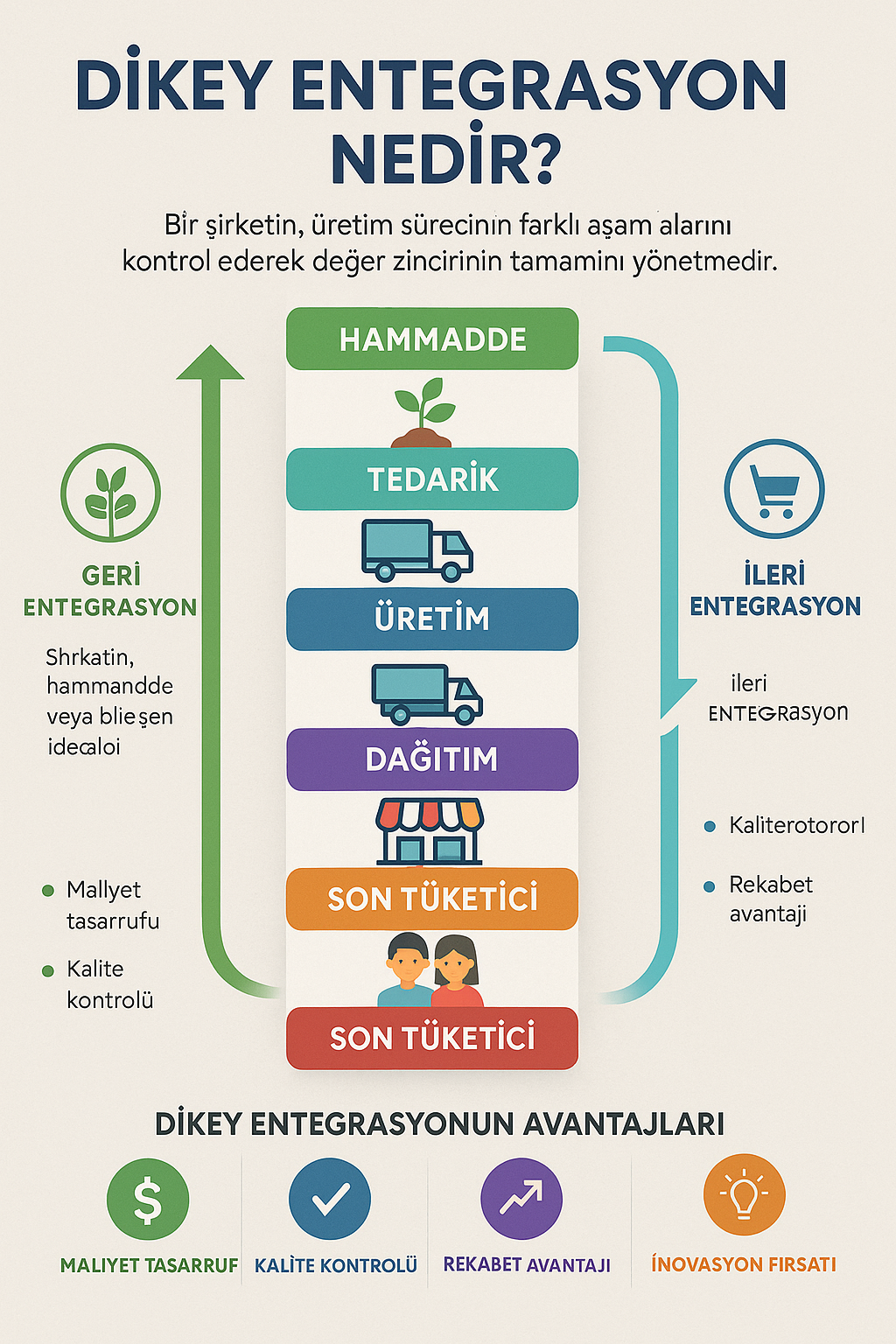 Dikey Entegrasyon ( Dikte Entegrasyon ) Nedir ?